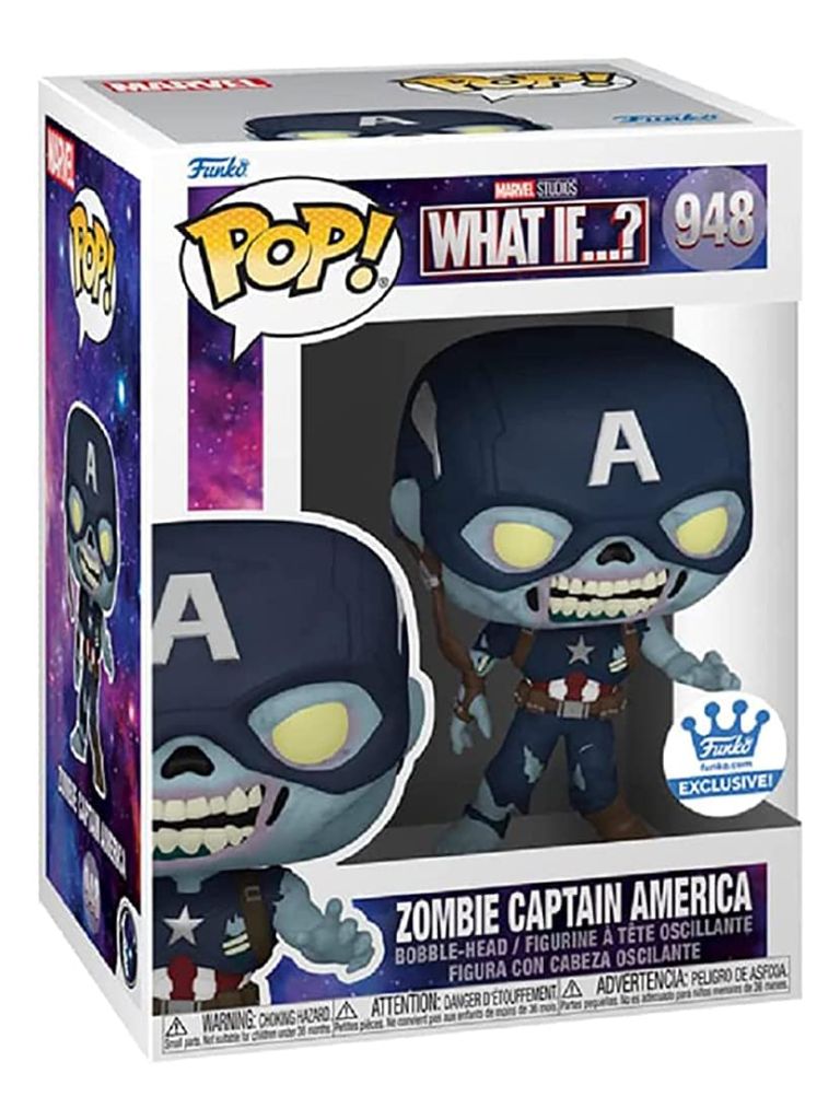 Funko Pop! - Marvel What If...?: Zombie Captain America 948 - PopPalace 