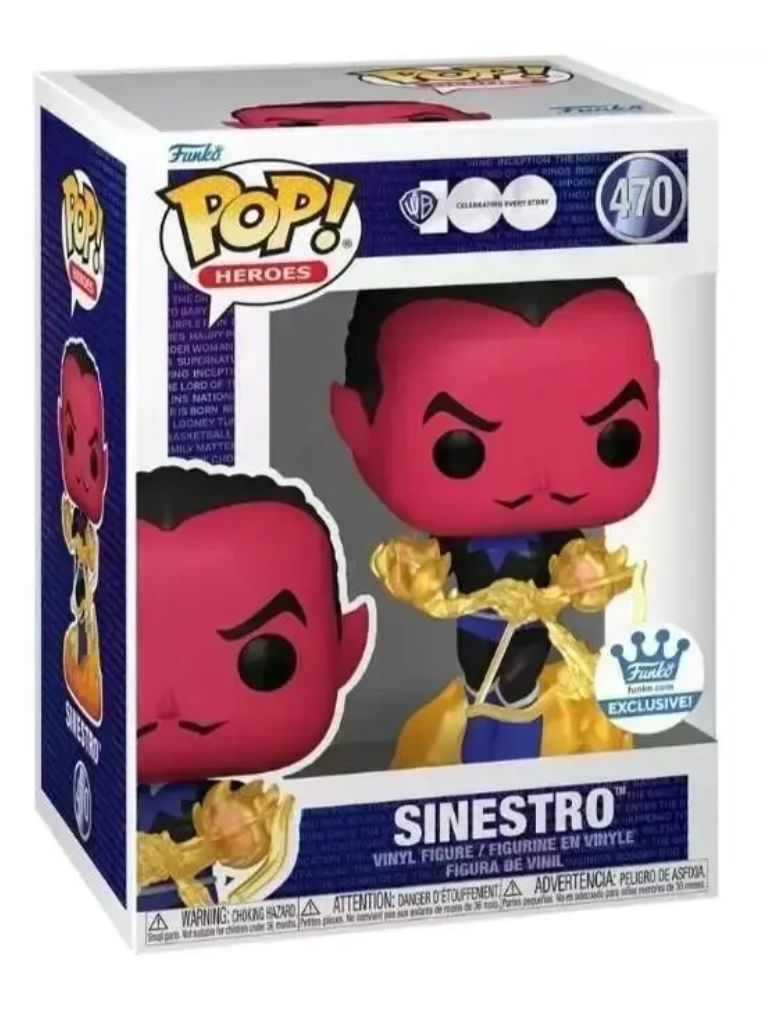 Funko Pop! - Sinestro 470 - PopPalace 