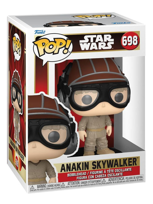 Funko Pop! - Star Wars The Phantom Menace 25th Anniversary: Anakin with Helmet #698