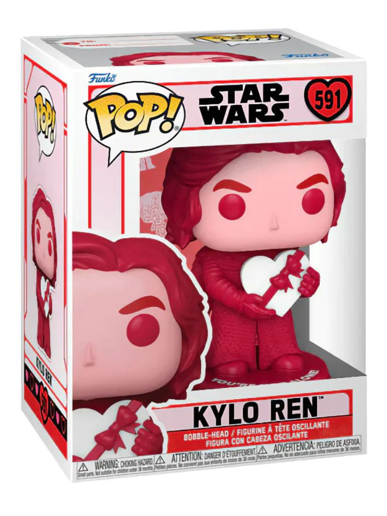 Funko Pop! - Star Wars Valentine: Kylo Ren 591 - PopPalace 