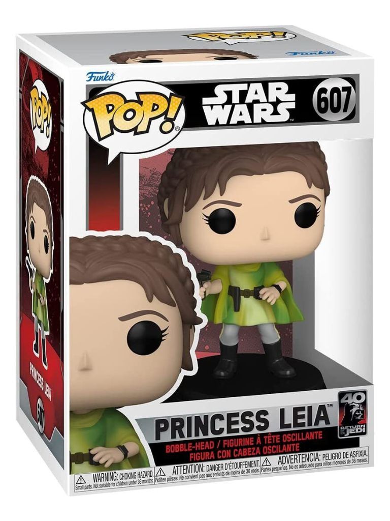 Funko Pop! - Star Wars Return of the Jedi 40th Anniversary: Princess Leia 607 - PopPalace 