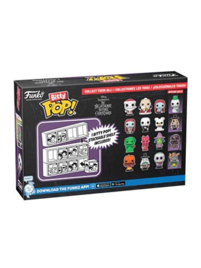 Funko Bitty Pops! - Nightmare Before Christmas 4 Figure Pack: Pumpkin Jack 2.5 cm - PopPalace 